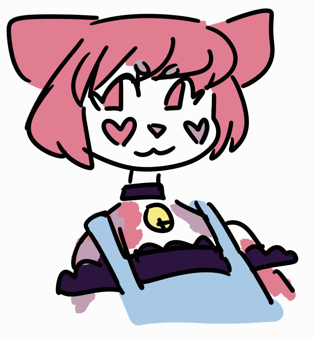 cat blinking animation
